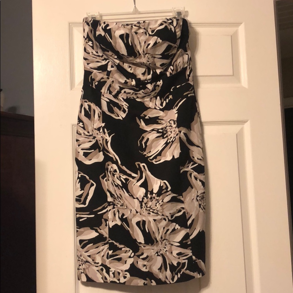 Strapless dress
